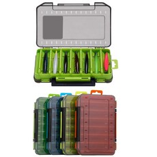 낚시 루러 미끼 소품 보관함 태글 박스 대형 135x198mm 색상선택, 블루