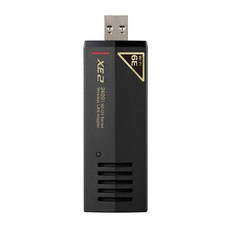 Wi-Fi 6E 11ax 6GHz LAN USB3.2(Gen1) WI-U3-2400XE2N 버팔로 무선 슬레이브 대응 내장 안테나 타입, 상세페이지 참조, 1개