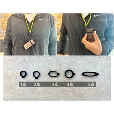 전자담배 밴드 고리 목걸이 세트 (호환: 닷모드 발라리안 젤로맥스 젤로 Q16 말론 등), 밴드만 3호(목걸이x), 1개