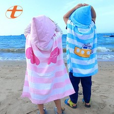 스토어-지유 수건 가운 물놀이 수영 후드목욕 유아동 순면후드