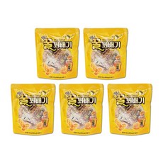 미니 꿀 꽈배기 52g x5개 과자, 5개