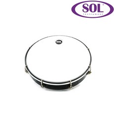 SOL 10인치 핸드드럼 Tunable 1개 검정 HD10P-A-BK