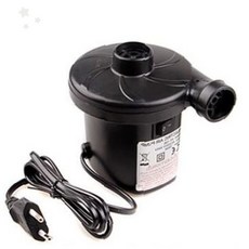 실내 공기주입기 전기식 펌프 매트리스 튜브 물놀이용품 보트 풀장 공기넣기, 1개, 상세페이지 참조