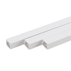 사각 몰드 화이트 1호 1M 몰딩 백색 쫄대, 1개