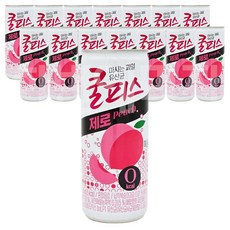 동원 쿨피스 제로 복숭아, 230ml, 15개