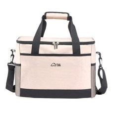 동운랩 브리즈 소프트쿨러 보냉백 대형 30L, 아이보리 (30L), 1개