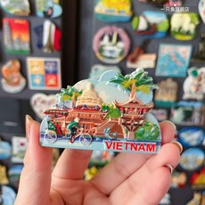 마카오마그넷 마카오기념품 성바울성당 마그네틱 마카오성당 냉장고 세계, AU. 컬러 베트남 호