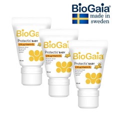 바이오가이아 아기 유산균 비타민D 10ml 이지드롭 베이비드롭 최신제조 스웨덴 본사공식 biogaia, 3개