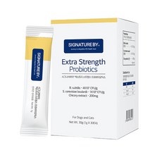 (현대Hmall)시그니처바이 EX 프로바이오틱스위산 항생제 열에 강한 유산균 보조제 1g x 30개