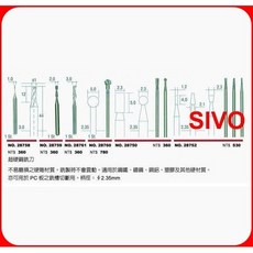 德國PROXXON 迷你魔 NO.28758 超硬鋼銑刀 1mm 授權代理 金屬加工, 1個