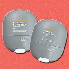 일론 포디프 선스틱 15g 산뜻 밀착 피부보호 자외선차단 굴곡스틱 데일리선케어, 2개