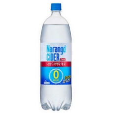 나랑드 사이다제로 펫 /사이다/단체/나랑드/탄산/디저트/음료/음료수/탕비실/캠핑/행사/단체/학교, 1.5L, 12개