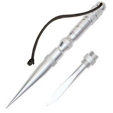 와일드에어 파라코드 말린 프로 레이스 가죽 코드 바늘 스무딩 스파이크 로프 스티칭 도구 노터 DIY 프로젝트용, Silver PRO, 1개