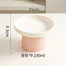 밥그릇 고양이 도자기 애완용 물 강아지, 1개, 옵션5