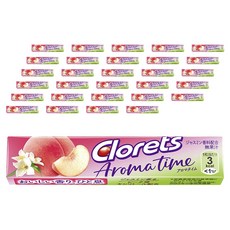 Clorets Aromatime 茉莉花香桃子味, 40個, 2g