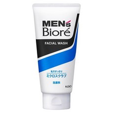 비오레 남성 페이셜 워시 마이크로 스크럽, 130g, 1개