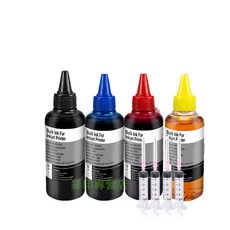 益繪 填充墨水 適用於 HP 564XL 系列印表機, 1套4色墨水, 1個