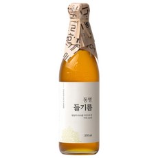 동명 저온 압착 고소한 통들깨100% 방앗간 들기름, 1개, 350ml