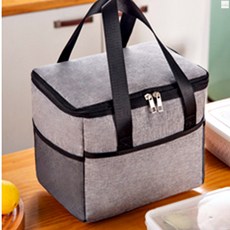 빅사이즈 나들이 포켓가방 다용도 도시락가방 야외 1개, 그레이