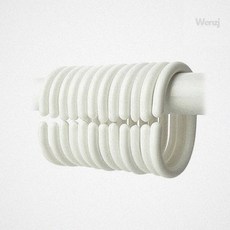 웬카 커튼집게링 C형 커튼링 화이트 12개