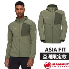 MAMMUT 長毛象 Madris Light ML Hooded Jacket 男款薄刷毛連帽外套
