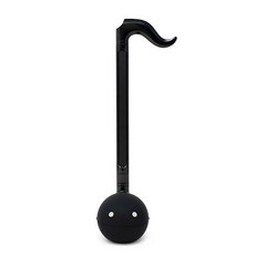 明和電機 黑白10週年紀念新款 Otamatone neo 28.5cm 音符樂器 電子二胡 玩具樂器, 黑, 1個