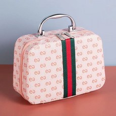 家用高檔針線盒套裝手提便攜式針線工具收納箱手工縫補衣服針線包, 雙e粉色空盒, 1個