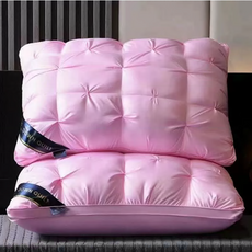 Connect LINK 5성급 호텔 베개 1000g, 핑크, 1개