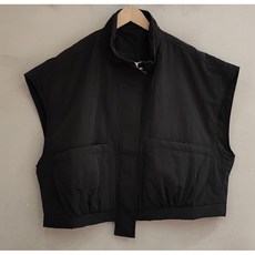 5962 壓棉立體蓬蓬背心 - 時尚保暖，舒適有型，運動休閒百搭款