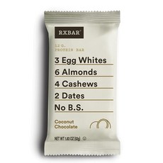 RXBAR 12 G. Protein Bar Coconut Chocolate -- 12 Bars, 1개