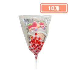 크레페 마시멜로팝 크리미 마시멜로, 35g, 10개