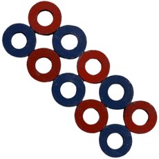 자석실험 도넛모양 고리자석 소 10P 과학키트 체험학습 과학완구, 5세트