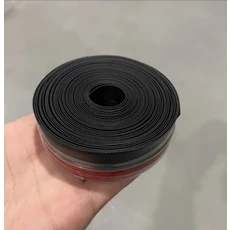 25mm 너비 도어 창 하단 자체 접착 실리콘 고무 씰 스트립 Weatherstrip 바 테이프, 01 25mm, 02 1M, 01 black