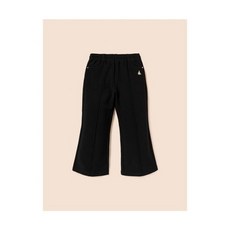 빈폴 키즈 BEANPOLE KIDS 여아 폴리기모 부츠컷 팬츠 블랙 (BI5X21G035) BI5X21G035 190755