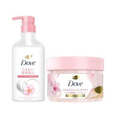 DOVE 바디 스크럽 298g 각질 제거 블랙헤드 케어 도지마롤 석류와시어버터 등