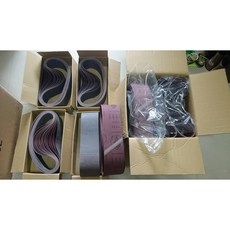 德國與台灣布料 木工 鐵工 金工不銹鋼 環帶 平接 砂帶條 砂布條可訂做 白砂 紅砂 砂帶 砂布 砂帶機 砂紙機, 1個