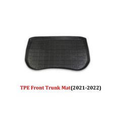 방진 패드 방음 매트 흡음 테이프 스펀지 호환 테슬라 모델 3 전면 트렁크 코튼 Model3 2017-2022 Frunk 소음 감소, Frunk Mat 2021-2022