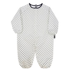 유아동 전신미술가운 일반형, 크림곤색하트