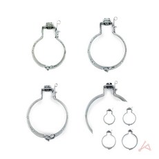 아연도금 파이프 행거 50A 54mm 서포트브라켓 노출배관인테리어, 상세페이지 기재