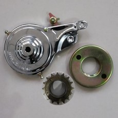 알루미늄 자전거 휠셋 속도 변환 디스크 브레이크 허브 앞뒤 바퀴 성인, 색상: 20. 밝은 흰색 플라이휠 브레이크 플러스 15, 1개