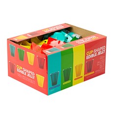 피치코리아 컵모양 젤리 45g X 12개입 (1BOX) 재밌는놀이 먹는컵 디저트 과일맛 젤리, 12개