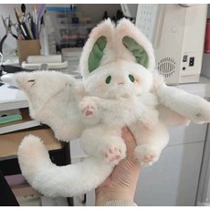 토끼 박쥐 인형 날개 날개달린 여자친구 큰귀 인테리어, A. 옵션 1