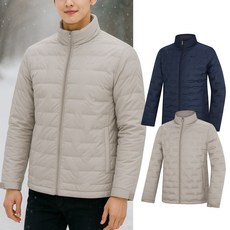 비티알 남성 겨울 튜브 덕다운 골프 경량 패딩 자켓 BSC661UJ1M