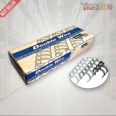 티엔에스 와이어링 3대1 6.4mm 흰색 카피어랜드 100입 10개입 박스단위