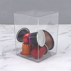 트러스트라인 다용도 사각 투명 수납 케이스 생활정리