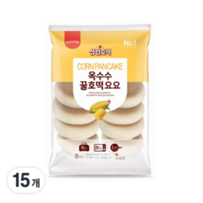 삼립 옥수수 미니 꿀호떡 요요 8입, 192g, 15개