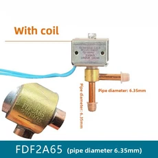 신형 FDF2A65/95/FDF6A52/FDF8A08 일반적으로 닫힌 전기식 양방향 밸브 산화 에어컨용 FDF2A 시리즈 부품, 04 FDF2A65(With Coil)