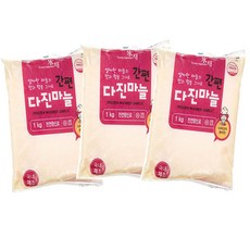 HACCP 인증 국내가공 간편 냉동 다진마늘, 3kg, 1세트