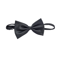 짙은 회색 보타이 애견의류 강아지 고양이 악세사리, 1개