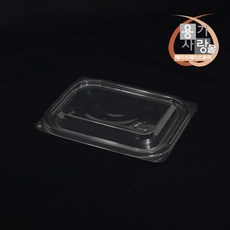 반찬용기 IP-205 IP-206 샐러드용기 뚜껑 단품 100개